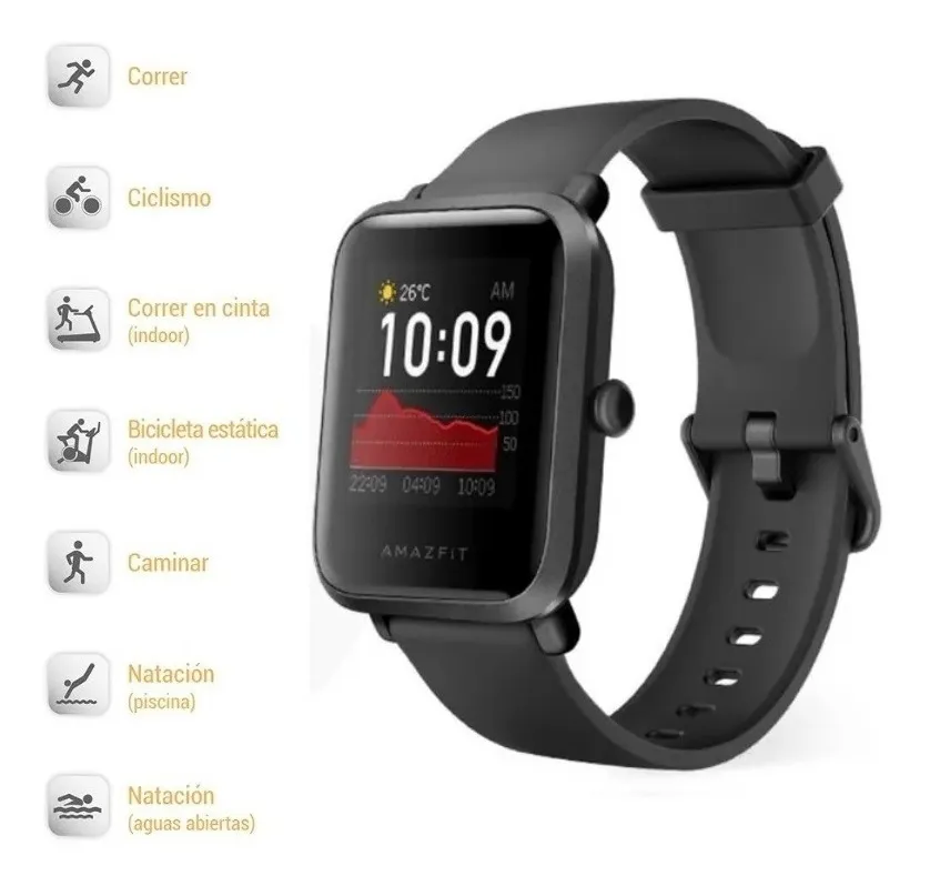 Xiaomi Amazfit BIP S Smartwatch BIPS Black