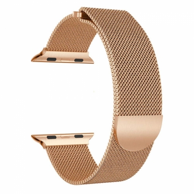Correa Metalica Imantada Apple Watch 42/44MM Pink Gold
