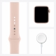 Apple Watch Serie 6 Gps 40 Mm Pink Sport Band Aluminium Gold